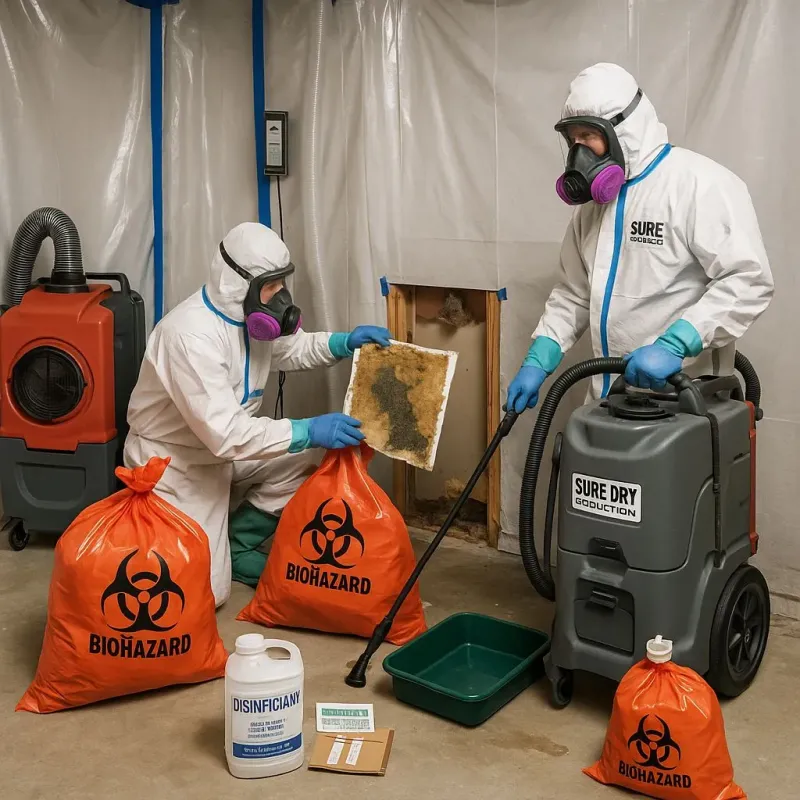 Contaminated Water Handling Protocols process in Bottineau, ND