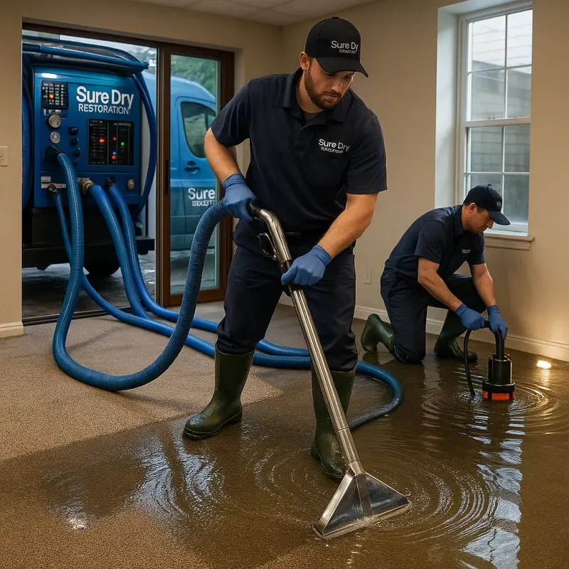Water Extraction and Removal process in Bottineau, ND